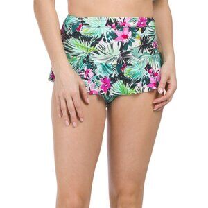 PROFILE BY GOTTEX Green/Multi Beautiful Day Skirted Bottoms